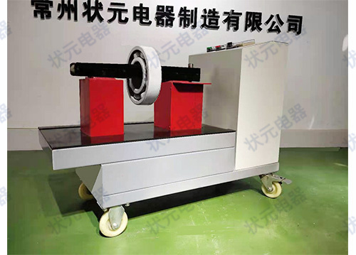 Car mounted bearing heater